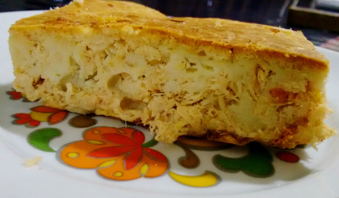 Torta de Frango de Liquidificador